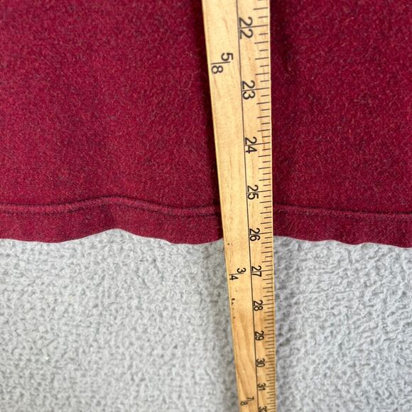 Vintage Structure Sweater Mens M Red Blue Button Aztec Southwest Print Pullover - Picture 7 of 7